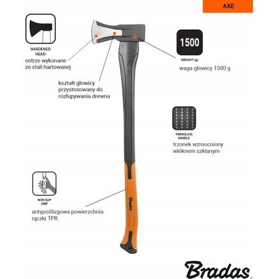 Bradas 1,5 kg KT-SF2150
