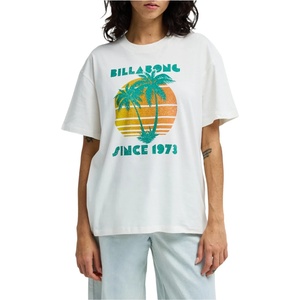 Billabong Дамска тениска Billabong Women's My Beach Club T-shirt - Salt Crystal (916-5904-0113)