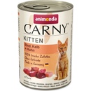 Konzervy pre mačky Animonda Carny Kitten teľacie, kura a morka 400 g