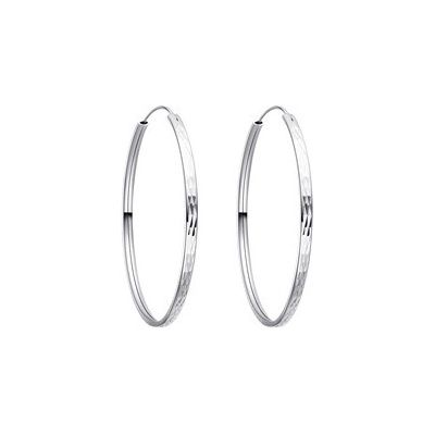 Nubis stříbrné náušnice kruhy NB-3038-55
