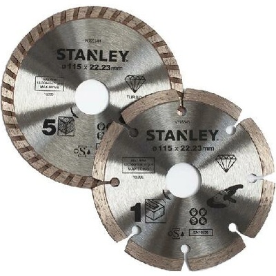 Stanley Diamantový rezný kotúč 115 x 22,2 mm STA38080-XJ 2 ks