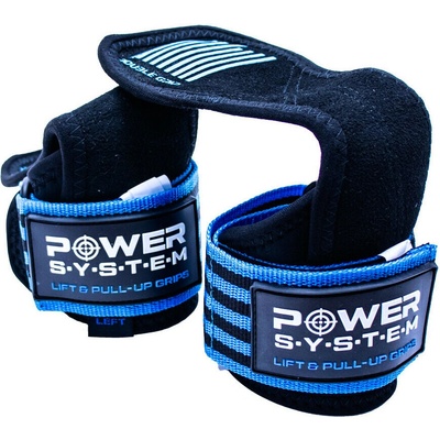 Power System Lift and Pull UP Grips Blue