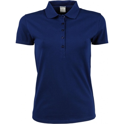 Tee Jays Luxury Polokošeľa dámska Stretch tmavo modrá