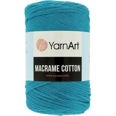 YarnArt Macrame Cotton 780 sýto azúrová