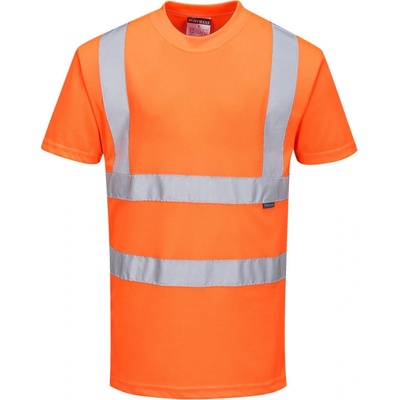 Portwest Tričko RIS RT23 Hi-Vis krátký rukáv reflexní Oranžová L – Sleviste.cz