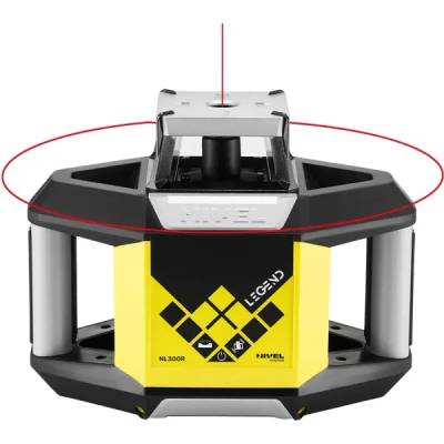 Nivel System Ротационен лазер с лазерна рейка и статив Nivel System NL300R + LS-24 + SJJ1/ 500 м (NL300R+LS-24+SJJ1)