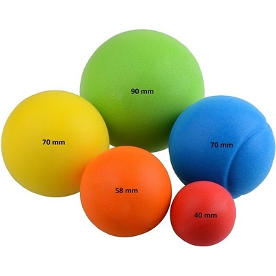 Molitanový softový míček 70 mm celohladký – Zboží Mobilmania