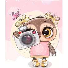 Album detské 10x15 pre 304 fotiek Camera Owl Pink