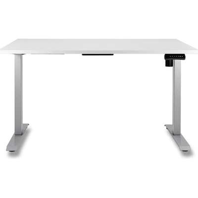Antares Silent výškově nastavitelný stůl 138 x 80 cm světle šedý / šedý