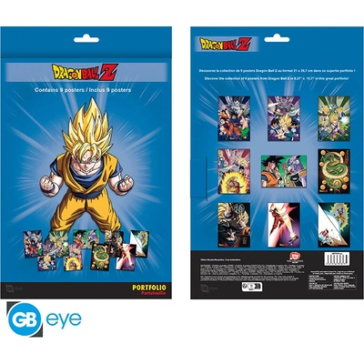 ABYstyle Set plakátů nejzajímavější momenty, Dragon Ball