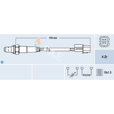 Lambda sonda FAE 77291