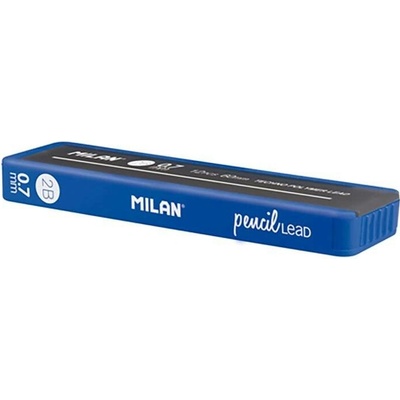 MILAN Grafitové tuhy 2B/0,7 mm 12 ks