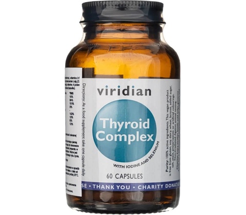 Viridian Thyroid Complex 60 kapsúl