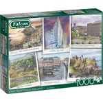 Falcon Пъзел Falcon от 1000 части - Северна Ирландия (1110500239)