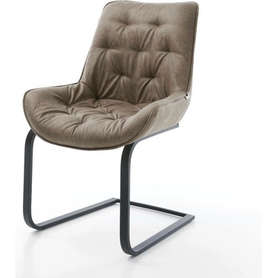 Delife Taimi-Flex mikrovlákno taupe vintage plochá černá