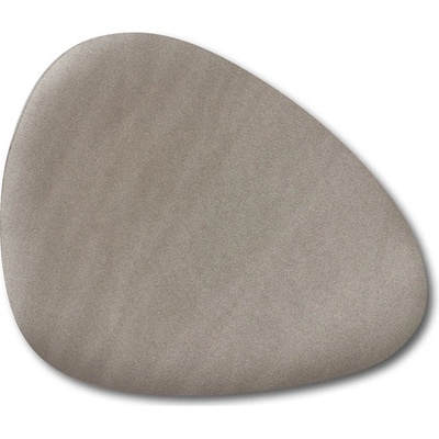 Zeller Prostírání designové hnědé imitace kůže 42x34 cm