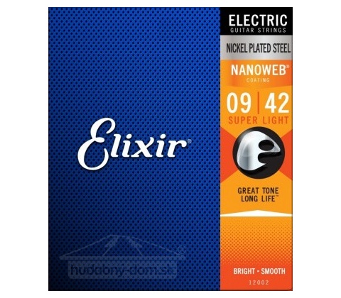 Elixir Electric Nanoweb 12002 Super Light