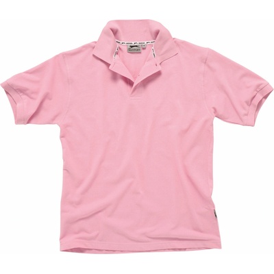 Slazenger FOREHAND SHORT SLEEVE MEN'S POLO růžová