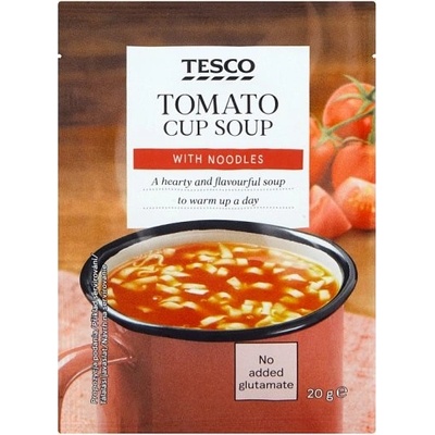 Tesco Instantná paradajková polievka s cestovinou 20 g