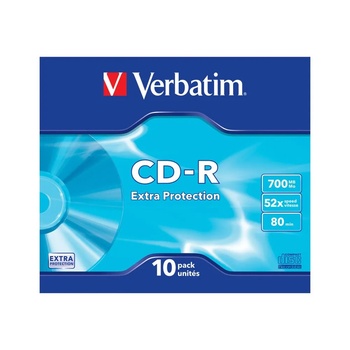 Image 1 of Verbatim CD-R Extra Protection 700 MB 10 броя (43415)