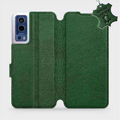 Mobiwear kožené flip Vivo Y52 5G / Y72 5G Zelené