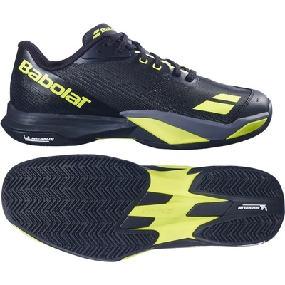Babolat Jet Mach 4 Clay Men Black/Aero – Sleviste.cz