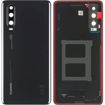 Huawei P30 - Bateriový Kryt (Black) - 02352NMM Genuine Service Pack, Black