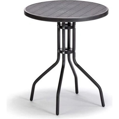 Noela Nina Balkonový stůl, 60, ocel/artwood, černý – Zbozi.Blesk.cz