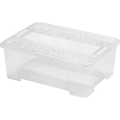 UTC Úložný box TEX BOX 10 l priehľadný UT0124
