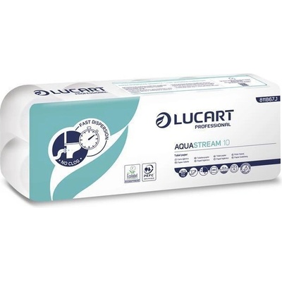 LUCART Aquastream 10 2-vrstvý 10 ks