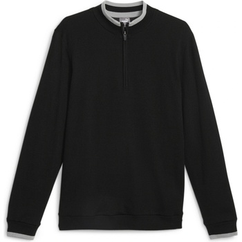 PUMA Блуза с яка Puma Men's Windblock Long Sleeve Performance Polo Shirt - Puma Black