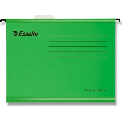 Esselte Classic závěsné zakládací desky A4 zelené 25 ks