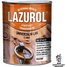 Lazurol S1022 Lak univerzální 0,75 l bezbarvý matný