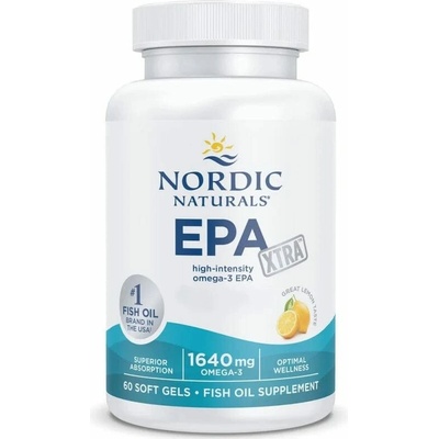 Nordic Naturals EPA Xtra Omega-3 Lemon 1640 mg 60 softgel kapsúl