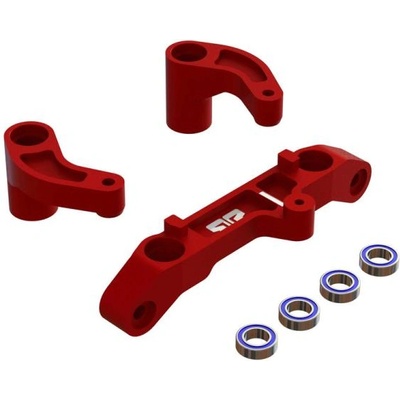 Arrma Комплект за управление Arrma CNC алуминий, червен