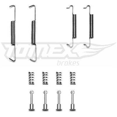 Tomex Brakes Sada příslušenství, brzdové čelisti TX 41-60 – Zboží Mobilmania