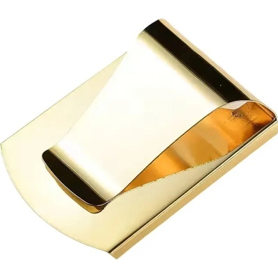 Spona na bankovky a karty Gaira 70718 zlatá – Zboží Dáma