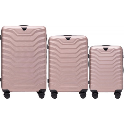 Wings PEAFOWL Růžová Sada 97L 63L 38 L