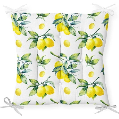 Minimalist Cushion Covers Lemons žlutá/zelená 40 x 40 cm