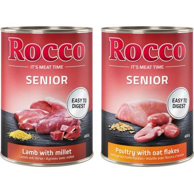 Rocco Senior miešané balenie 24 x 400 g