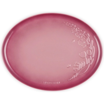 Le Creuset 80044361780003 Servírovací tanier Jardin 36 cm, ružový kremeň