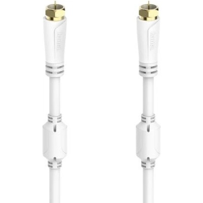 Hama Коаксиален антенен кабел SAT, F-Plug - F-Plug, позлатен, 1.5 м. , 100 dB (HAMA-205251)