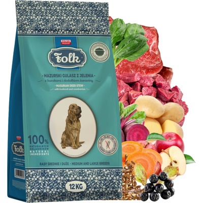 Folk Mazurský guláš z jelena 12 kg
