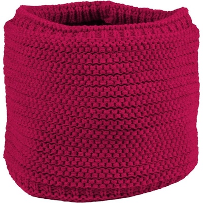 Bontis dámsky pletený šál tunel růžová