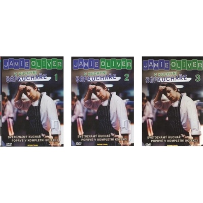 Jamie v kuchyni šéfkuchaře 1-3 - kolekce - 3DVD pošetky