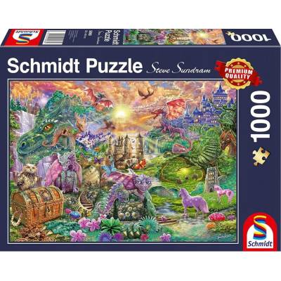 Schmidt Začarovaná země draků 1000 dílků