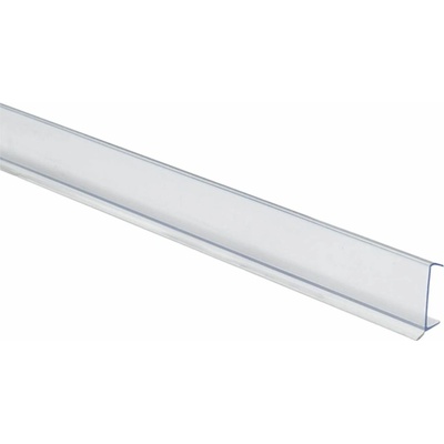 Walteco Těsnící soklová lišta 2000 mm 16-19mm plast, transparentní 93000