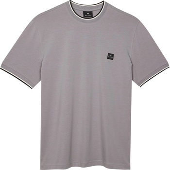 Ps paul smith Тениска PS PAUL SMITH Logo Patch T-Shirt - Flat Grey 70