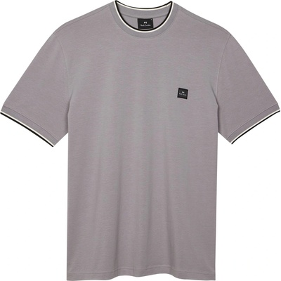 Ps paul smith Тениска PS PAUL SMITH Logo Patch T-Shirt - Flat Grey 70