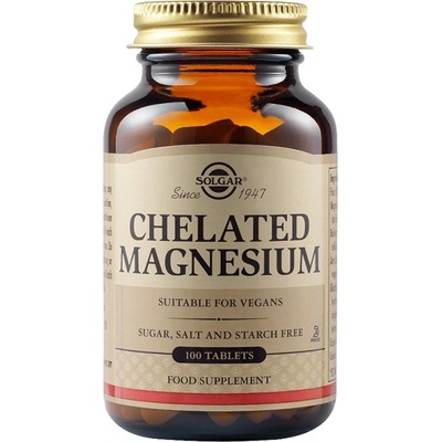 Solgar Chelated Magnesium [100 Таблетки]